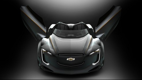 Chevrolet heeft op de Seoel Motor Show de Mi-ray conceptauto gepresenteerd.
Deze hybride-aangedreven roadster is uitgebracht ter gelegenheid van Chevrolet's honderdjarige geschiedenis op het gebied v