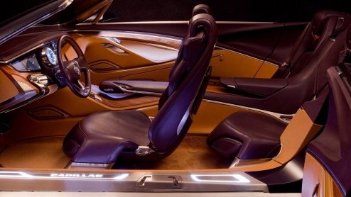 Cadillac beloofde na de aankondiging van de ELR nog iets leuks in het vat te hebben. En is hier is-ie dan; de Ciel concept. Een heerlijk luxe en bijzonder slagschip genspireerd op en gemaakt voor de 
