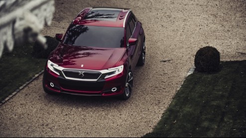 Citroen presenteert DS Wild Rubis Concept in Shanghai.