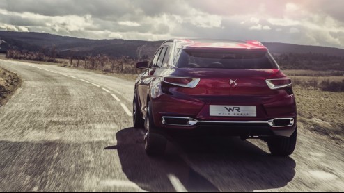 Citroen presenteert DS Wild Rubis Concept in Shanghai.
