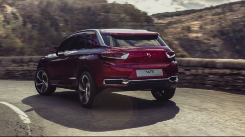 Citroen presenteert DS Wild Rubis Concept in Shanghai.