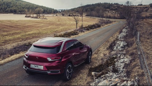 Citroen presenteert DS Wild Rubis Concept in Shanghai.