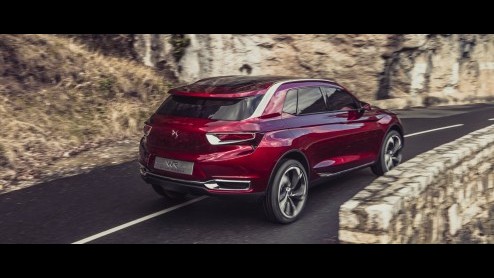 Citroen presenteert DS Wild Rubis Concept in Shanghai.