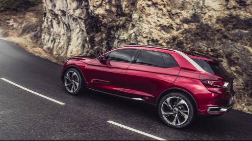 Citroen presenteert DS Wild Rubis Concept in Shanghai.