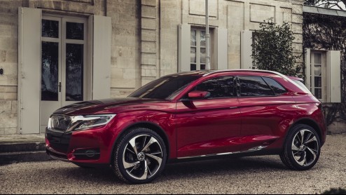 Citroen presenteert DS Wild Rubis Concept in Shanghai.