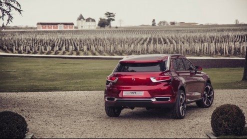 Citroen presenteert DS Wild Rubis Concept in Shanghai.