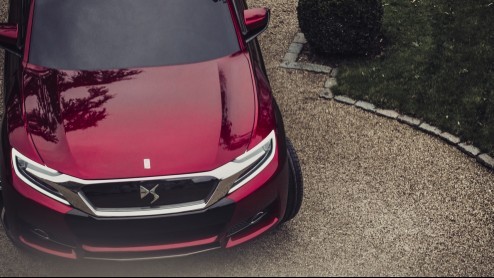De in China onthulde Citroen DS Wild Rubis heeft een groen hart, hij is met een 1.6 liter benzinemotor en een elektromotor aan zet een plug-in hybride.