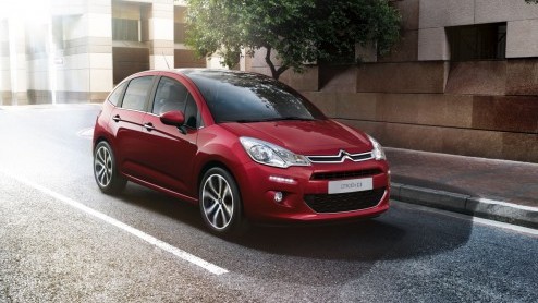 Vernieuwde Citroen C3