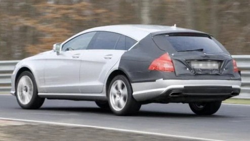 Het is geen geheim dat Mercedes-Benz met een Shooting Break-variant van de CLS in aantocht is. Sterker nog, de elegante nieuwkomer is zo goed als af. Voor de volledigheid scheurde er nog een testexemp