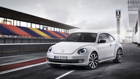 Dit is 'm dan, de nieuwe Volkswagen Beetle! Het icoon debuteert in Sjanghai, Berlijn en New York en arriveert vanaf de herfst in Europa.