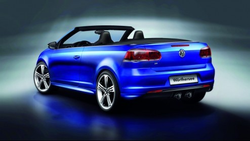 Met het mooie weer heeft Volkswagen de zomer in het hoofd zitten. En dus presenteert het merk tijdens Wrthersee,2011 een wel heel pittige Golf Cabriolet, namelijk de Golf R Cabriolet concept met 270 