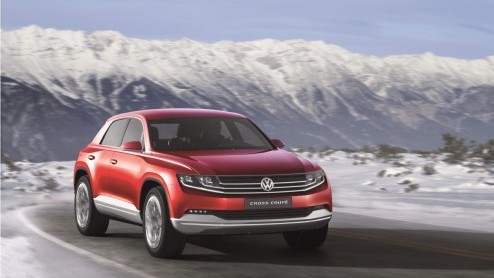 Volkswagen kondigt alvast nog een primeur aan voor de Autosalon van Genve: de Cross Coupe met twee elektromotoren en een TDI-diesel. Een bescheiden, doch krachtige aandrijflijn.