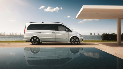Mercedes Grand Edition Viano Avantgarde exclusief, luxe en dynamisch naar de showroom.