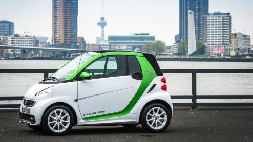 Blokje om met de smart fortwo BRABUS electric drive. Meer vermogen, potige looks en stiekem nog comfortabel ook!