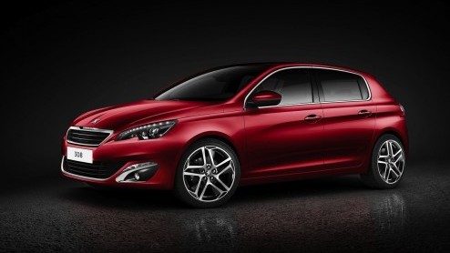 Eerste details nieuwe Peugeot 308. Gebouwd op EMP2-platform, 140kg lichter. Debuut op IAA Frankfurt 2013 en showroomintroductie medio oktober 2013.