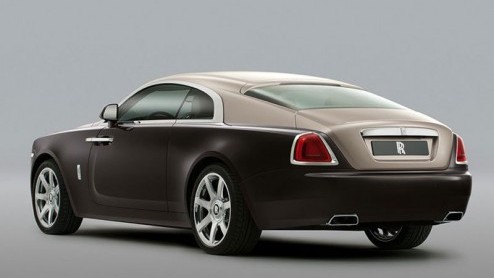 De Rolls-Royce Wraith kan worden gezien als de coupversie van de Ghost.