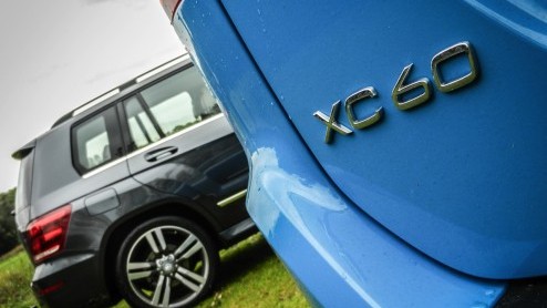 Voor Mercedes-Benz is de Volvo XC60 de grootste concurrent van de GLK-Klasse, die onlangs fijntjes is bijgepunt. Hoewel ze in design volledig hun eigen weg bewandelen, zijn beiden zeer comfortgericht.
