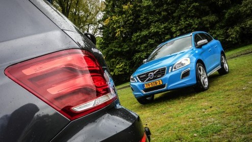 Voor Mercedes-Benz is de Volvo XC60 de grootste concurrent van de GLK-Klasse, die onlangs fijntjes is bijgepunt. Hoewel ze in design volledig hun eigen weg bewandelen, zijn beiden zeer comfortgericht.