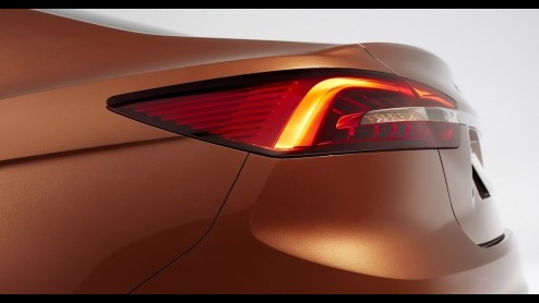 Nieuwe Ford Escort als Concept voor China gepresenteerd.