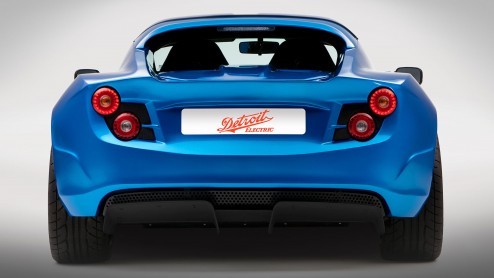 Detroit Electric SP:01 is een scheurneus gebaseerd op de Lotus Elise. Maar dan in een iets ander jasje en natuurijk, elektrisch aangedreven.