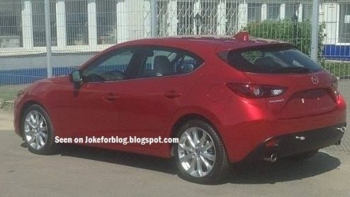Nieuwe Mazda3 is gelekt. Volgende week op 26 juni wordt de Mazda 3 officieel onthuld op verschillende plaatsen in de wereld.