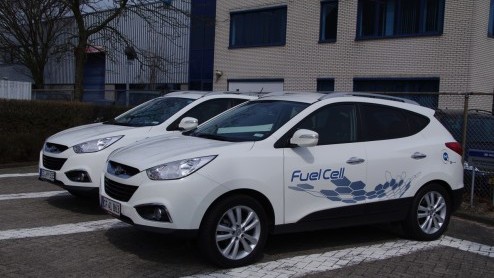 Hyundai ix35 FCEV is de eerste brandtofcelauto die in ons land leverbaar is.