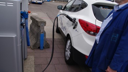 Hyundai ix35 FCEV is de eerste brandtofcelauto die in ons land leverbaar is.