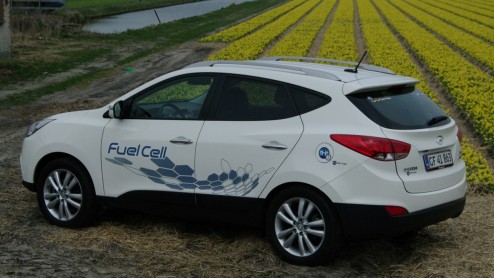 Hyundai ix35 FCEV is de eerste brandtofcelauto die in ons land leverbaar is.