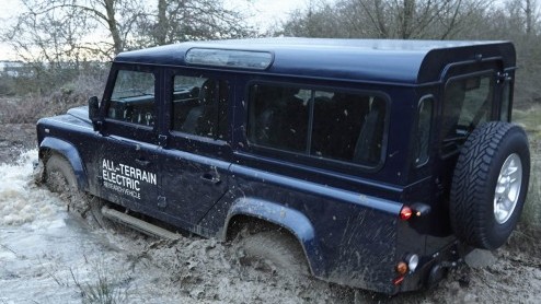 Land Rover onthult elektrische Defender.