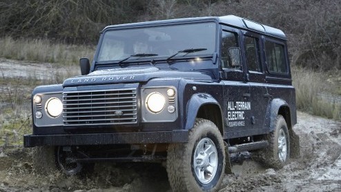 Land Rover onthult elektrische Defender.