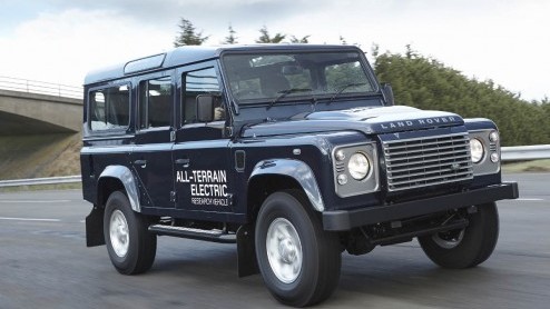 Land Rover onthult elektrische Defender.