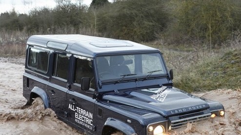 Land Rover onthult elektrische Defender.