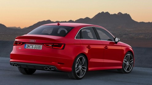 Audi A3 Limousine staat aan de start. Bestelbaar vanaf juni en nog dit najaar uitgeleverd.