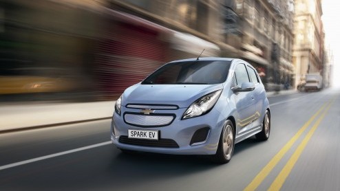 Chevrolet Spark EV naar Geneve