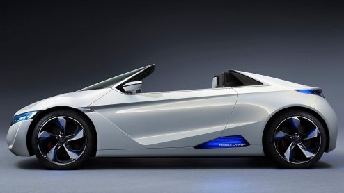 In Tokyo debuteert de Honda EV-STER, een nieuwe generatie sportauto met elektrische aandrijving. Het studiemodel is uit oogpunt van efficintie vervaardigd deels uit koolstofvezel. Productieplannen zi
