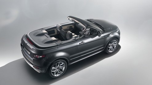 Land Rover presenteert op de Autosalon van Genve 2012 een nieuw studiemodel: de Range Rover Evoque Convertible Concept. Met dit studiemodel wil Land Rover de mogelijkheden onderzoeken voor de levensv