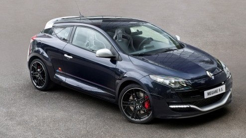 Renault Megane R.S. gaat exclusief als Red Bull RB8 uitvoering.