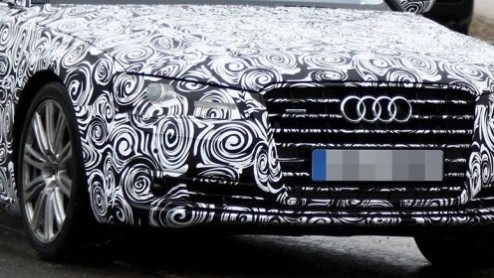 Facelift Audi A8 is onderweg. Verschillen zullen nadrukkelijk zichtbaar zijn.