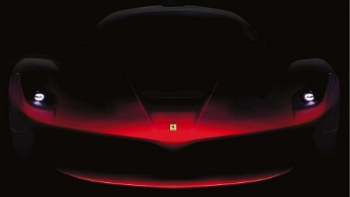De Ferrari Enzo krijgt een opvolger en om alvast in de stemming te komen zijn de Italianen aan het teasen geslagen. Als eerste is de achterzijde aan de beurt. De rest zal snel volgen.