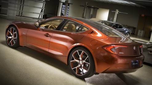 Hij had nog even geheim moeten blijven maar de nieuwe Fisker Atlantic is uitgelekt. Het nieuwe model is een slag kleiner dan de Karma en debuteert deze week op de Autoshow in New York.
