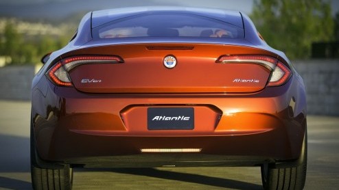 Hij had nog even geheim moeten blijven maar de nieuwe Fisker Atlantic is uitgelekt. Het nieuwe model is een slag kleiner dan de Karma en debuteert deze week op de Autoshow in New York.
