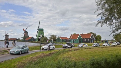 Tijdens de Professional Passionates Electric Rally vanuit Amsterdam heeft de Ford Focus Electric zijn eerste kilometers op Hollandse bodem gemaakt. De aanvoerder van een nieuwe generatie gelektrifice