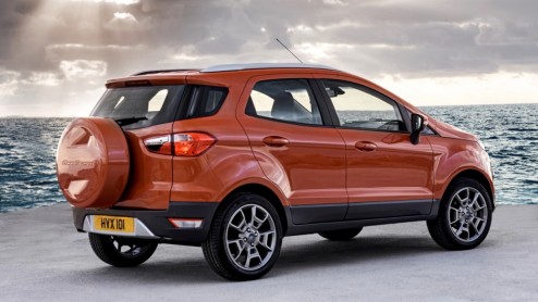 Ford EcoSport eerst als Limited Edition verkrijgbaar.