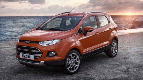 Ford EcoSport eerst als Limited Edition verkrijgbaar.