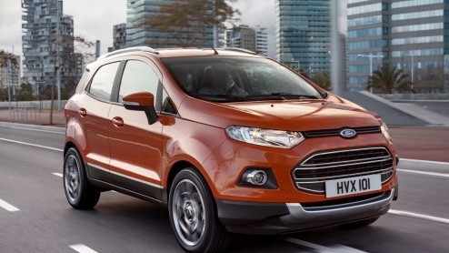 Ford EcoSport eerst als Limited Edition verkrijgbaar.