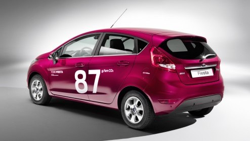 Ford heeft de productie gestart van de allerzuinigste Ford Fiesta, de ECOnetic Technology. Met een CO2-uitstoot van 87 gram behoort de spaardiesel  met 95 pk - tot de zuinigste autos op de markt. Pr
