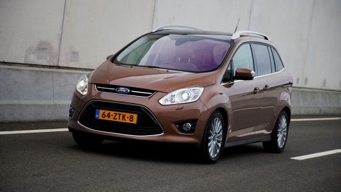Ford levert de C-Max en Grand C-Max voortaan ook met de 125 pk sterke 1.0 Ecoboost-benzinemotor.