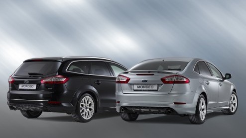 Ford Mondeo Platinum ook te bestellen met Xpression Line en extra sportieve opties zoals een RS-rastergrille, uitlaatsierstuk of achterspoiler. Een kleine meerprijs,zonder extra bijtelling.