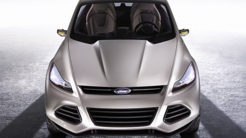 De nieuwe Ford Kuga komt er aan. Op basis van de Vertrek Concept presenteert Ford volgende maand het productiemodel op de LA Motorshow. Volgend jaar komt de auto bij ons op de markt.