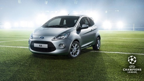 De Ford Ka en Ford Fiesta zijn tijdelijk verkrijgbaar als Champion Edition. Die zijn herkenbaar aan de nodige badges en logo's maar bovendien extra compleet uitgerust. En dat voor een sportieve meerpr